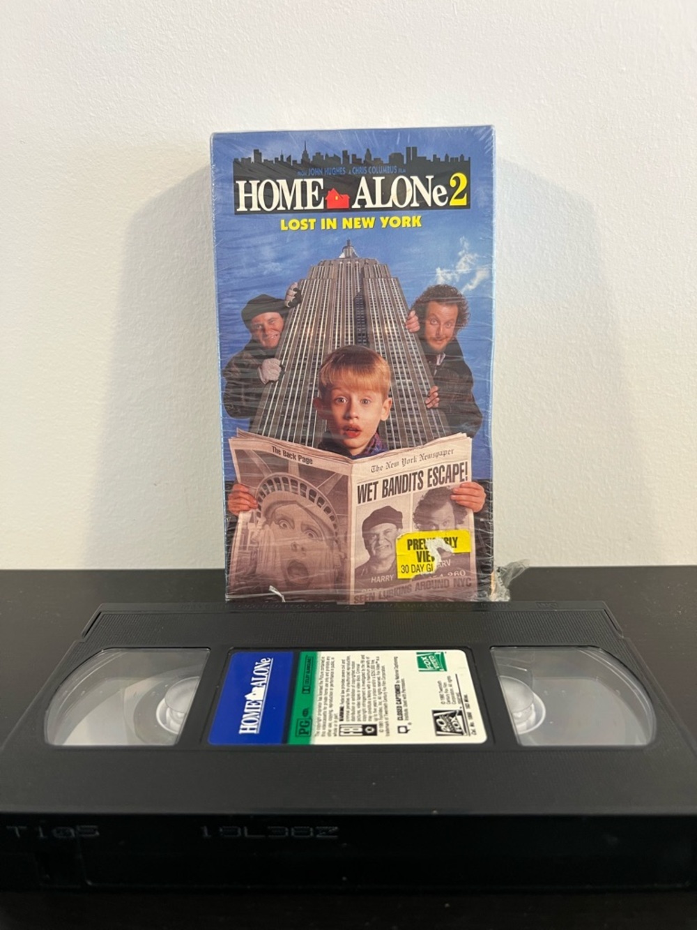 Home Alone 2 VHS Tape with Sleeve